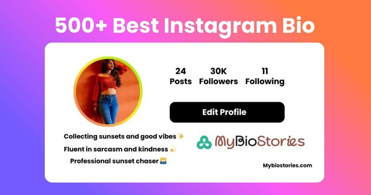 Creative and stylish Instagram bio ideas for boys and girls to enhance social profiles