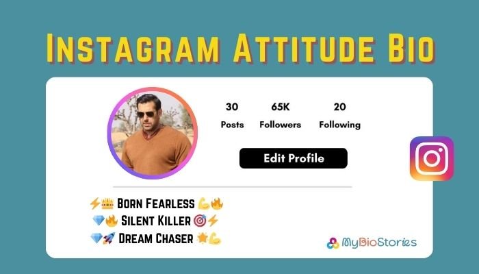 250+ Instagram Attitude Bio Ideas: Gangster Bio for Boys & Girls