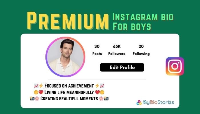 Best premium Instagram bio for boys – stylish, trendy, cool, and attitude-filled bio ideas for Instagram profiles