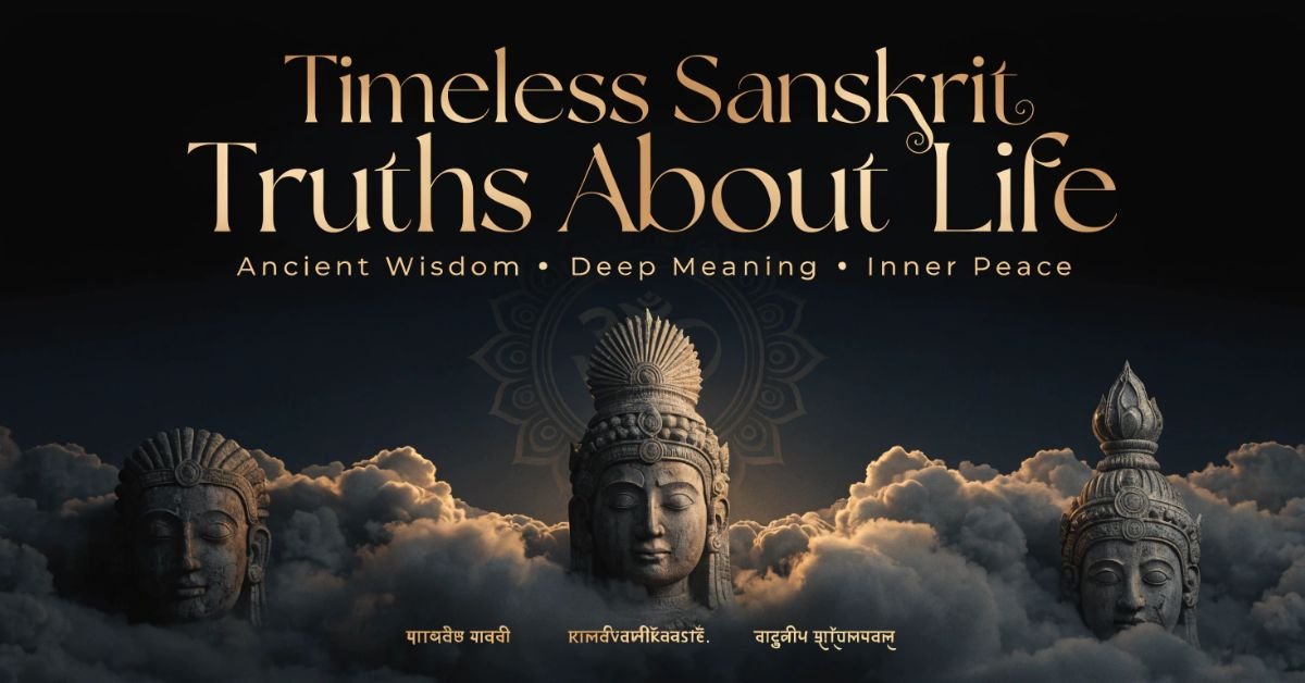 Deep Sanskrit quotes on life with meaningful, philosophical and spiritual wisdom