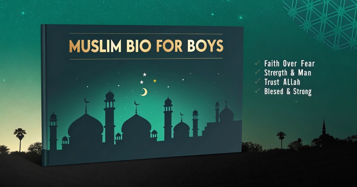 Explore Muslim bio ideas for boys. Stylish, Islamic, and meaningful bios to reflect faith and personality.