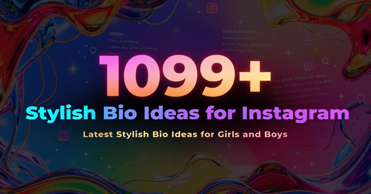 Creative and trendy Instagram bio ideas with aesthetic, modern, and unique profile lines